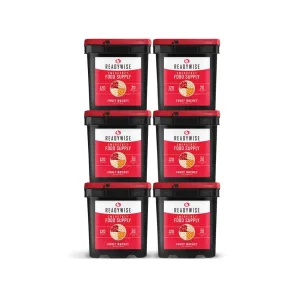 ReadyWise 720 Serving Fruit and Gourmet Snack Freeze Dried Food Kit