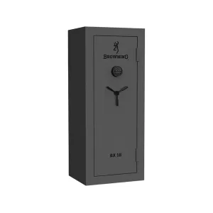 Browning BX Fire-Resistant 18 Gun Safe with Electronic Lock Gray