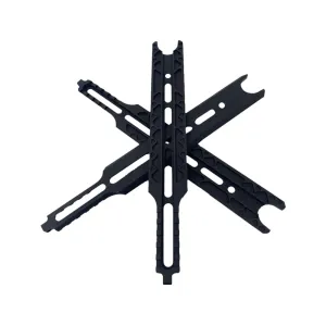 Salmon River Solutions Hunters M-LOK ARCA Rail Short Aluminum Black