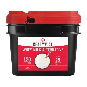 ReadyWise 120 Serving Powdered Whey Milk Bucket