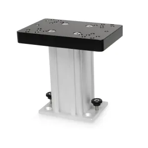 Cannon Downrigger Fixed Base Pedestal Downrigger Mount 6" Aluminum
