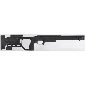 Kinetic Research Group Whiskey-3 Gen 6 Chassis for Remington 700 Short Action Black