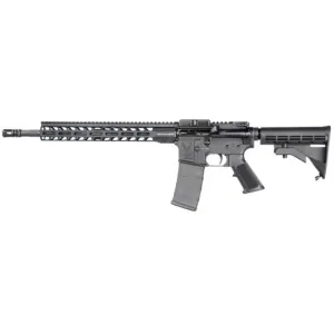 Stag Arms Stag 15 Classic Semi Automatic Rifle 5.56x45mm NATO 16" Left Hand Black Threaded Barrel Black Frame Black Pistol Grip