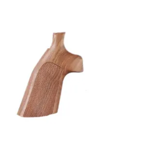 Hogue Fancy Hardwood Grips for S&W J-Frame Square Butt Checkered Pau Ferro