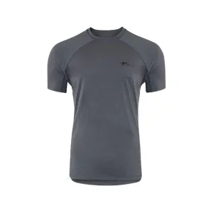 Stone Glacier Men's Chinook Short Sleeve Merino Wool Base Layer Shirt Granite Gray 2XL