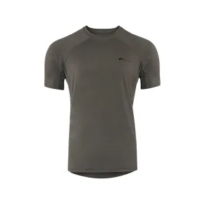 Stone Glacier Men's Chinook Short Sleeve Merino Wool Base Layer Shirt Tarmac 2XL
