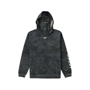 AFTCO Men's Reaper Tactical Hoodie Black Storm Camo 2XL