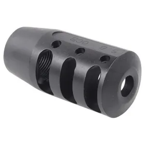 PRI Quiet Control Muzzle Brake 5/8"-24 Thread AR-15 6.8mm Remington SPC Steel Matte