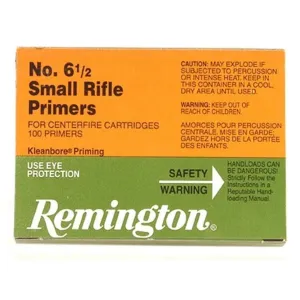 Remington Small Rifle Primers #6-1/2 Box of 1000 (10 Trays of 100)
