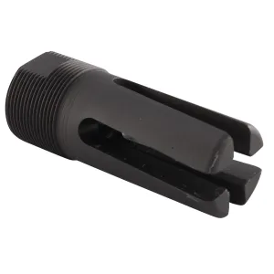 Smith Enterprise Vortex AR-15 Flash Hider 1/2"-28 Thread with M22x1.0 Outside Thread for Ops Inc Suppressor Matte
