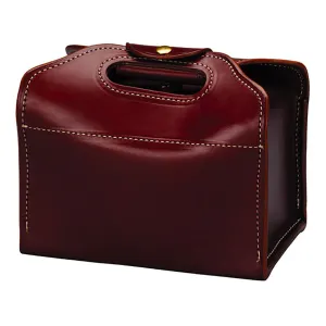 Triple K 125 Deluxe Shotgun Shell Pouch Leather Walnut Oil