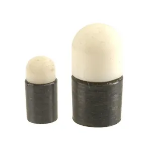Galazan Shotgun Bead Front and Middle Sight .135" and .080" Tapered Drive-in Ivory
