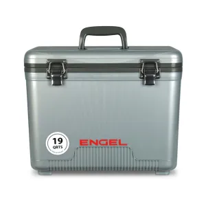 Engel Storage 19QT Drybox/Cooler Silver