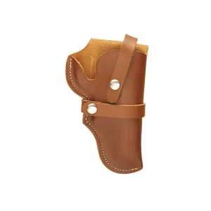 Hunter Snap-Off OWB Holster Right Hand S&W Governor Leather Brown