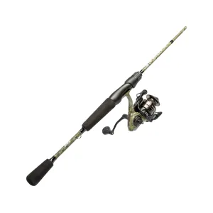 Lew's American Hero Camo 6'6" Med 2pc Spinning Combo