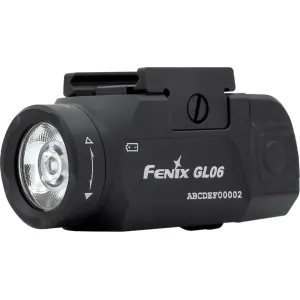 Fenix GL06 Weapon Light for Glock or Picatinny Rails Black