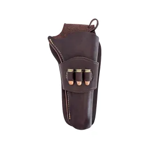Hunter 1095 OWB Holster Right Hand Colt Single Action Army, Ruger New Vaquero 4.75" Leather Antique Brown