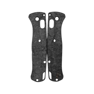 Flytanium Crossfade Knife Scales for Benchmade Bugout Carbon Fiber Shredded