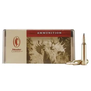 Nosler Custom 257 Roberts +P Ammo 100 Grain Nosler Partition Jacketed Soft Point Box of 20