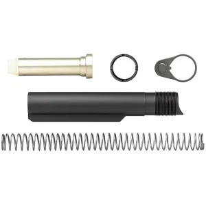 Aero Precision Enhanced Mil-Spec AR-15 H1 Carbine Buffer Tube Kit Aluminum Black