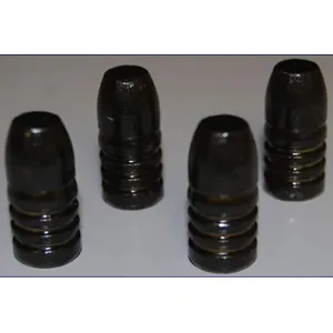 Missouri Bullet Company Cast Lead Rifle 458 Caliber (459 Diameter) Bullets 405 Grain Flat Nose with Cannelure Box of 200