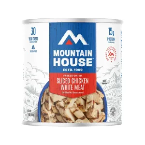 Mountain House Grilled Sliced Chicken Freeze Dried Food #10 Can