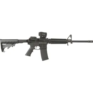 Smith & Wesson M&P 15 Sport II Semi Automatic Rifle 5.56x45mm NATO 16" Black Threaded Barrel Black Frame Black Pistol Grip Vortex Sparc Red Dot Sight