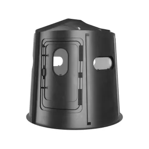 Maverick 5-Shooter GX Box Blind with Clear Windows Black