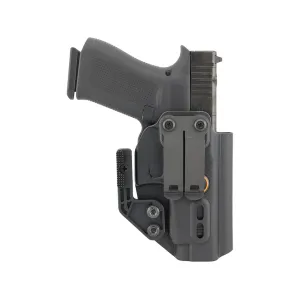 Henry Holsters Flint Compact Full Sweat Guard with DCC Monoblock IWB Holster Ambidextrous Sig P365, P365X, P365XL Boltaron Black