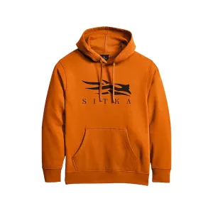Sitka Gear Men's Icon Pullover Hoodie Ultra Orange Large