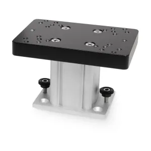 Cannon Downrigger Fixed Base Pedestal Downrigger Mount 4" Aluminum