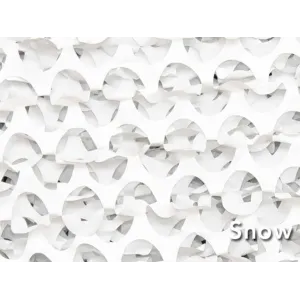 Camo Systems Premium Series Ultra-Lite Camouflage Netting Blind Material Polyester 7'10" x 19'8" Snow Camo