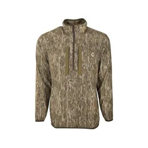Ol' Tom Men's Tech Quarter Zip Shirt Mossy Oak Bottomland Medium
