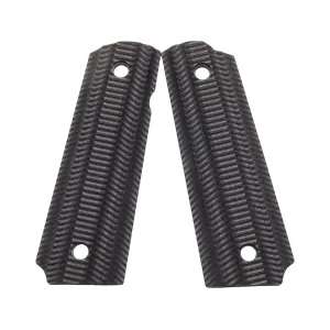 Nighthawk Custom T3 Alien Grips 1911 Government, Commander Black G10