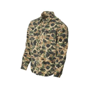 Avery Men's Heritage Chamois Long Sleeve Shirt Old School Camo 2XL
