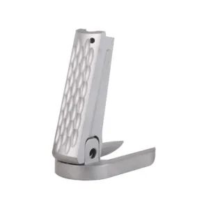 Nighthawk Custom 1911 Government, Commander Flat Mainspring Housing with Magwell Scalloped Stainless Steel