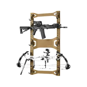 Savior Equipment Horizontal Wall Rack Flat Dark Earth