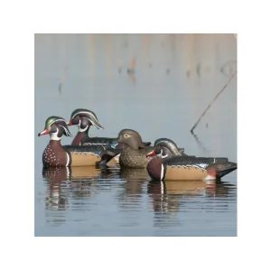 GHG Pro-Grade Wood Duck Decoy 6PK