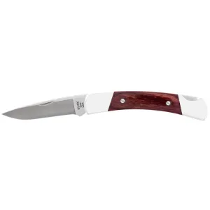 Buck Knives 501 Squire Pocket Knife 2.75" Drop Point 420HC Satin Blade Rosewood Handle