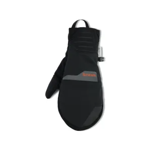 Simms Men's Windstopper Foldover Fishing Mittens Black Large