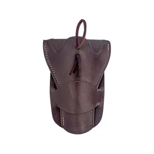 Hunter 1092 OWB Holster Ambidextrous Colt Single Action Army, Ruger New Vaquero 7.5" Leather Antique Brown