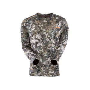 Sitka Gear Men's Core Lightweight Long Sleeve Crew Neck Shirt Gore Optifade Elevated II 2XL Tall