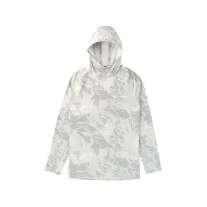 AFTCO Men's Adapt Hoodie Silver Storm Camo Large