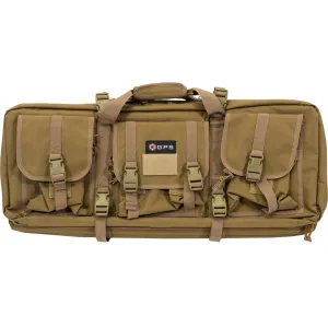 G.P.S. Double Rifle Case 28" Nylon Flat Dark Earth