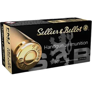 Sellier & Bellot 7.62x25mm Tokarev Ammo 85 Grain Full Metal Jacket Case of 1500