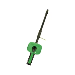 Bore Tech Patch Guide Bore Guide 8mm to 416 Caliber Aluminum Black with Green Patch Shelf