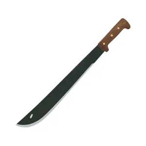 Condor Knives El Salvador Machete 18" 1075 Black Powder Coat Blade Walnut Handle