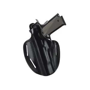 Bianchi 7 Shadow 2 OWB Holster Left Hand 1911 Government Leather Black