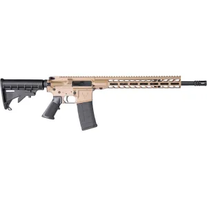 Stag Arms Stag 15 Classic Semi Automatic Rifle 5.56x45mm NATO 16" Black Threaded Barrel Tan Frame Tan Pistol Grip