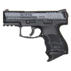 HK VP9SK 9mm Luger Pistol 3.39" Barrel 15+1 Round Black